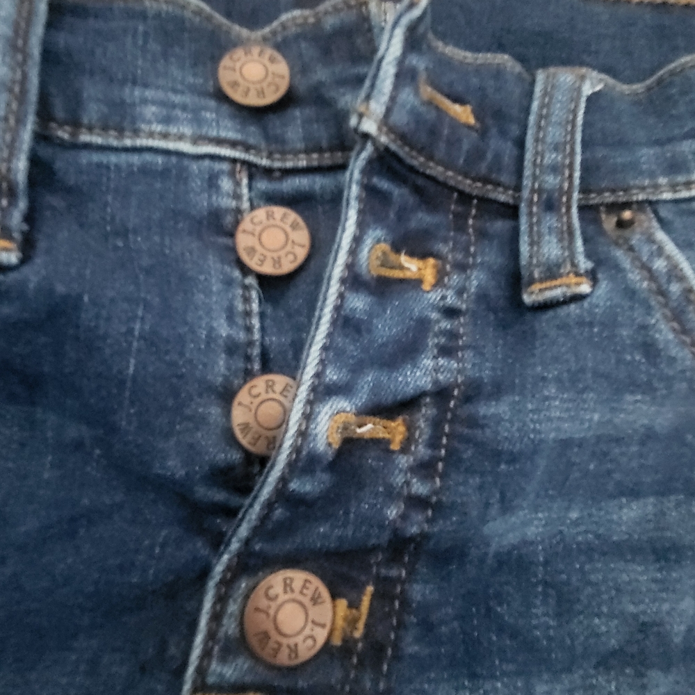 J. Crew Indigo Straight Leg Denim